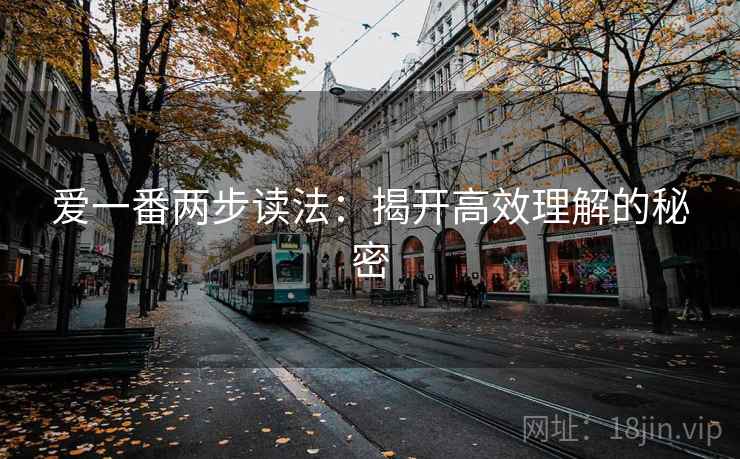 爱一番两步读法:揭开高效理解的秘密 爱一番两步读法:揭开高效理解的秘密